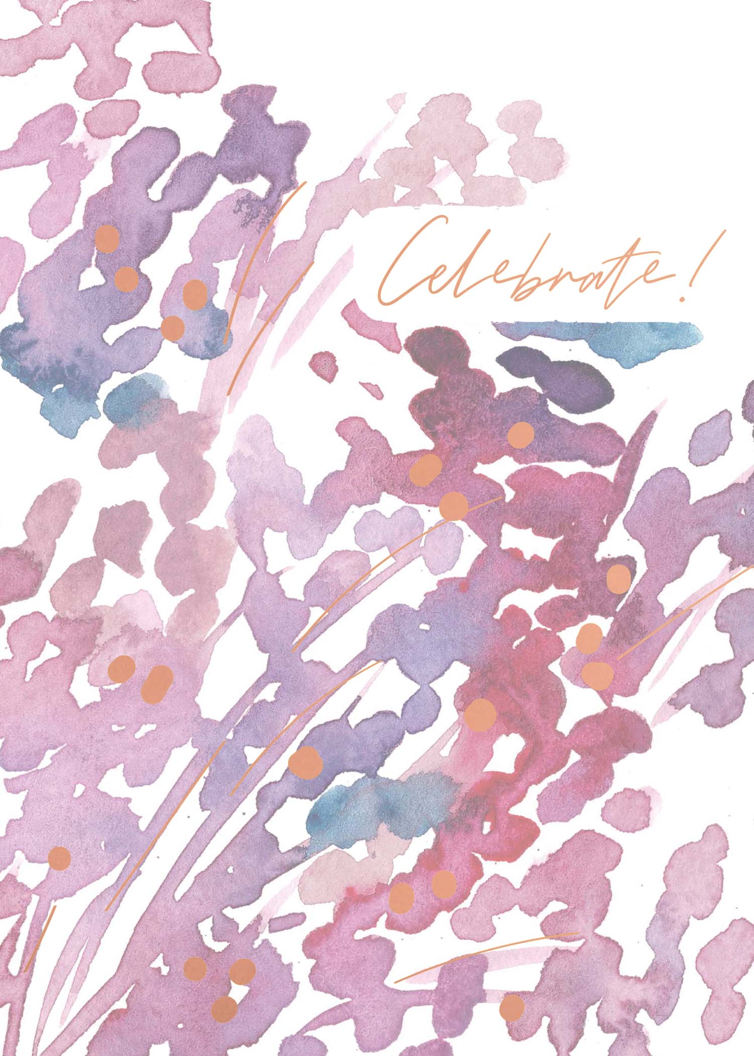 Greeting Card - CELEBRATE BLOSSOMS